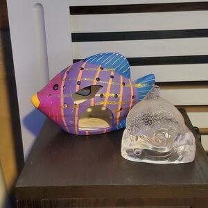 Colorful Fish & dolphin Shaped Tea light holders